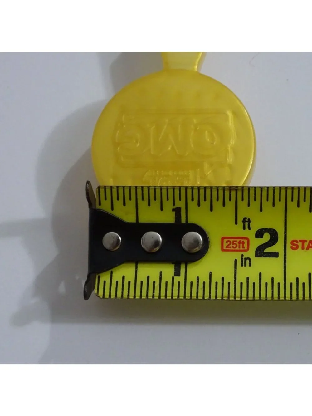 LOL Surprise OMG Fashion Doll Gold Yellow Hair Brush 2.5 Inch Embossed Logo